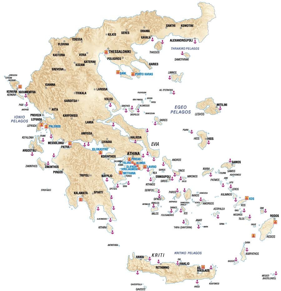 ヘポートの地図