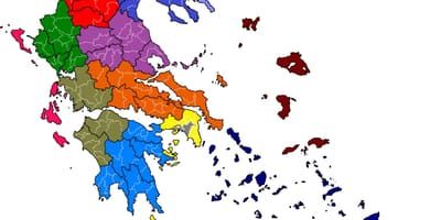 ヘ自治体の地図