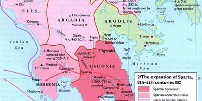 地図の古代ギリシャ示